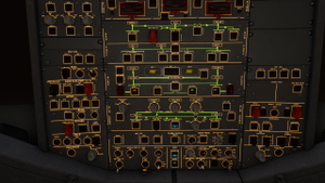 Headwind A330-900 cockpit textures upgrade with amber  digits and many more thumbnail 12