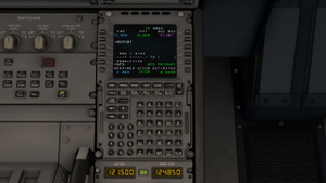Headwind A330-900 cockpit textures upgrade with amber  digits and many more thumbnail 13