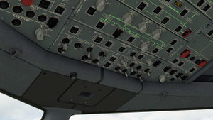 Headwind A330-900 cockpit textures upgrade with amber  digits and many more thumbnail 6