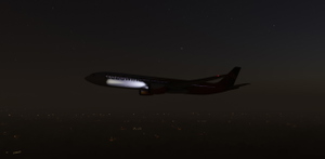 Headwind A330-900 cockpit textures upgrade with amber  digits and many more thumbnail 8