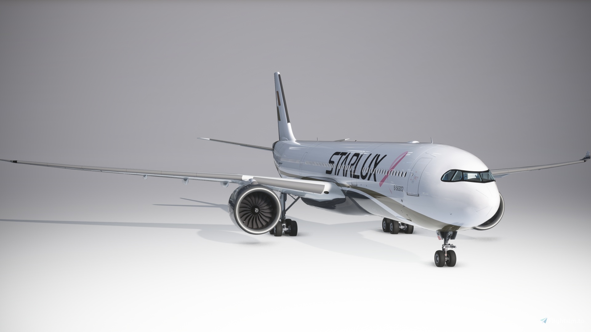 Headwind A330-900 neo Starlux Airlines with Pink Ribbon B-58302