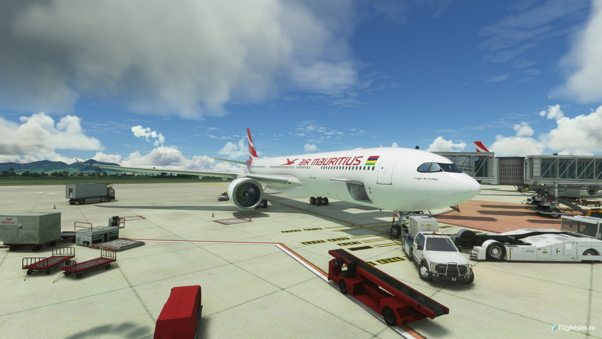 [DISCONTINUED] - Headwind A330-900neo Air Mauritius Fleet 3B-NBU & 3B-NBV 8K - Image 1