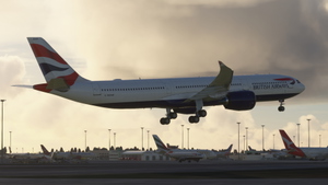Headwind A330-900neo British Airways with & without mask 8K thumbnail 8