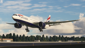 Headwind A330-900neo British Airways with & without mask 8K thumbnail 1