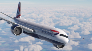 Headwind A330-900neo British Airways with & without mask 8K thumbnail 12