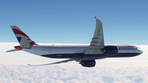 Headwind A330-900neo British Airways with & without mask 8K thumbnail 14