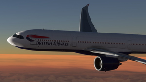Headwind A330-900neo British Airways with & without mask 8K thumbnail 18