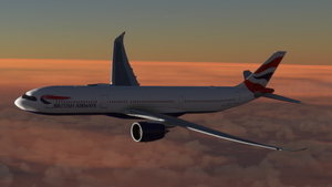 Headwind A330-900neo British Airways with & without mask 8K thumbnail 19