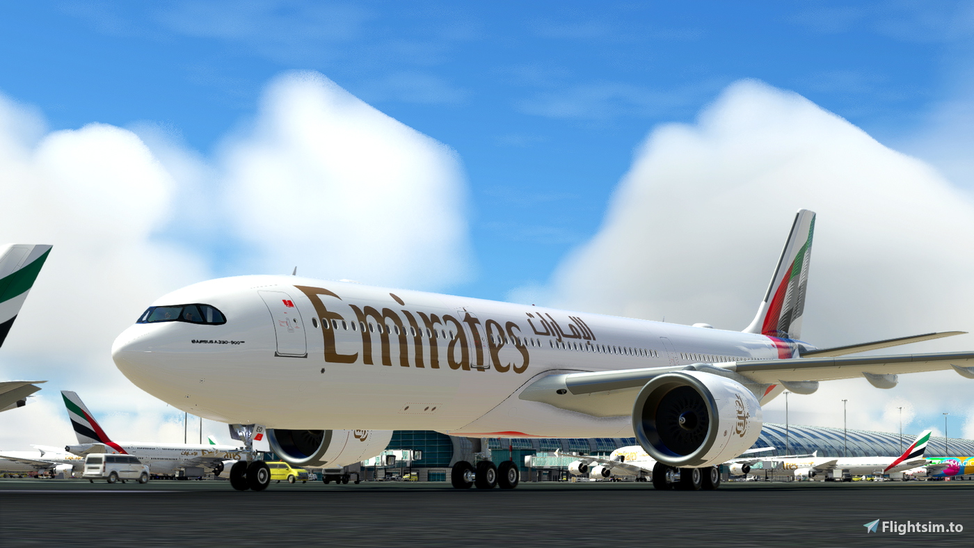Threads - [PACK] Headwind A330-900neo Emirates New Livery with ...