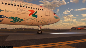 [Headwind A330] Garuda Indonesia "Kembara Angkasa - 74th Anniversary" PK-GPZ | 8K thumbnail 9