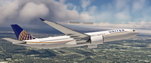 Headwind Airbus A330-900 United Airlines N330UA (Fictional) thumbnail 5