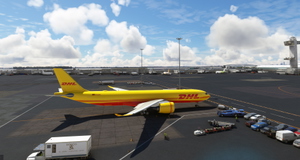 Headwind Airbus A330-900neo DHL (Fictional) thumbnail 2