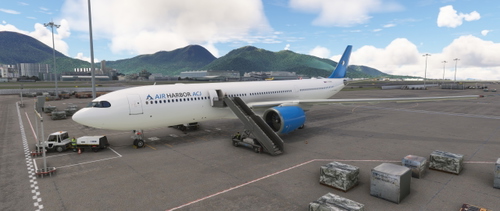 HDW  ACJ A339 NEO RESTYLE  AIR HARBOR  [8K]