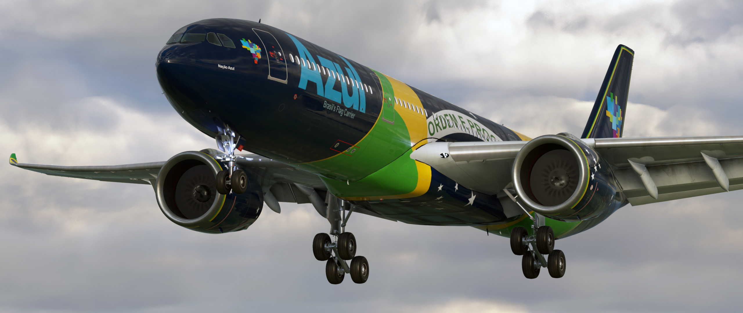 Headwind Simulations A339 Azul Brazilian Airlines PR-AIV - Image 1