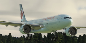 Headwind Simulations A339X Air Canada Ice Blue Livery thumbnail 3