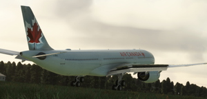 Headwind Simulations A339X Air Canada Ice Blue Livery thumbnail 5