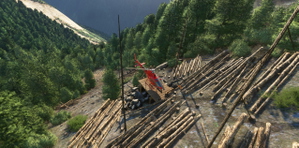 Heli Logging Revelstoke BC. CA  thumbnail 2