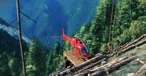 Heli Logging Revelstoke BC. CA  thumbnail 4
