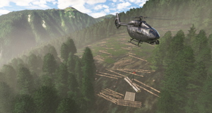 Heli Logging Revelstoke BC. CA  thumbnail 5