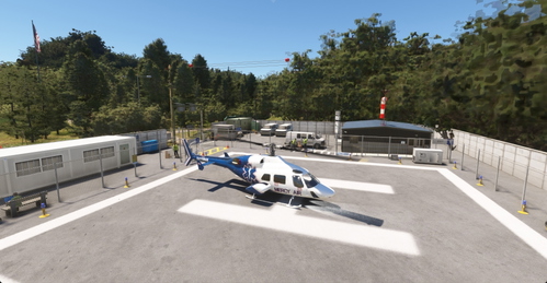 Helicopter Services for Brackett Field