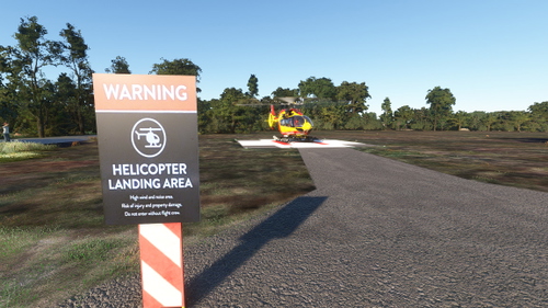 Helipad Centre hospitalier de Chalons en Champagne