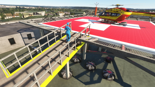 Helipad Centre Hospitalier de Charleville Mézières