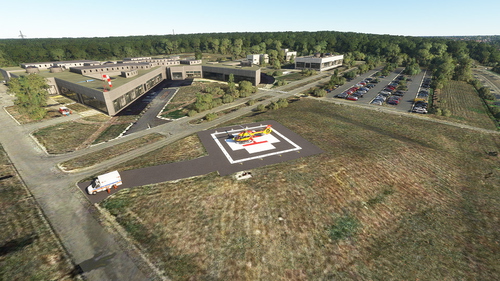 Helipad Centre Hospitalier de Saint Dizier