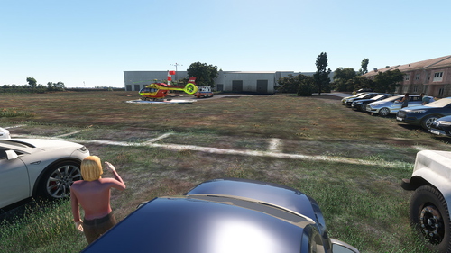 Helipad centre hospitalier de Vitry le François