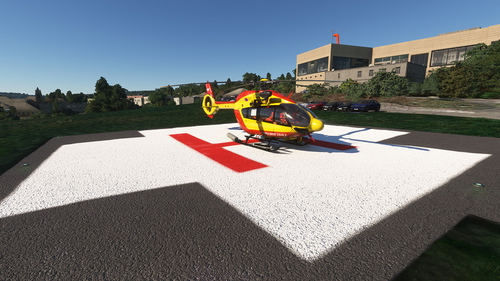 Helipad Centre Hospitalier Château Thierry