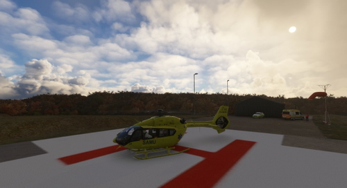 Helipad CHU Amiens Sud HAMS