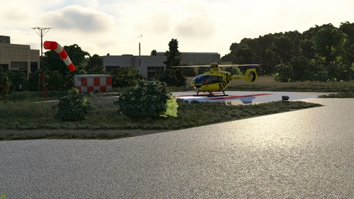 Helipad Hospital Westerstede