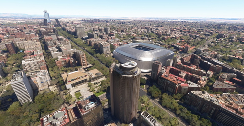 Rooftop Helipad Torre Europa Madrid