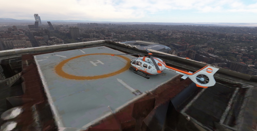 Rooftop Helipad Torre Picasso Madrid