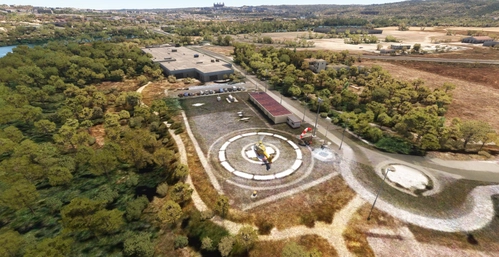 Heliports pack Toledo Spain
