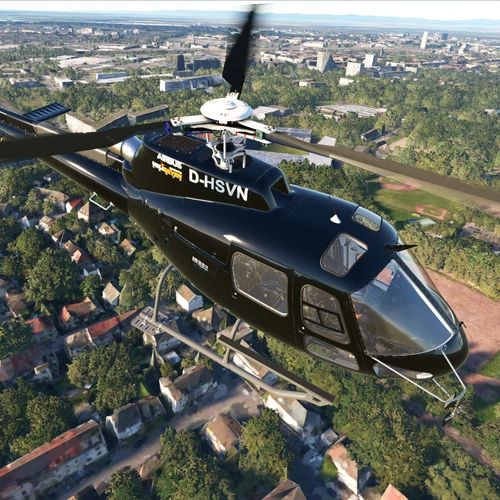 HeliSeven Group - CowanSim H125 Livery | D-HSVN