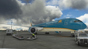 Highly accurate Vietnam Airlines Asobo 787-10 VN-A872 thumbnail 5