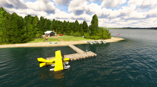Hillmer Lake Outpost Camp