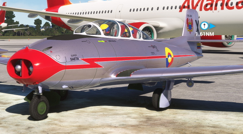 HISPANO AVIACION  HA200 Colombia