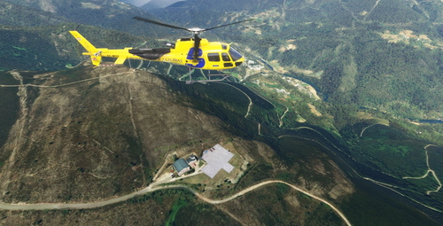 HLEBO Firefighters Helipad Ibias - Helipuerto parque bomberos Ibias Asturias