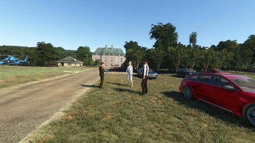 Héliport du Chateau de Louvois