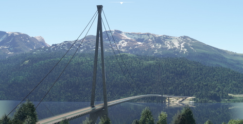 Hålogaland Bridge in Norway