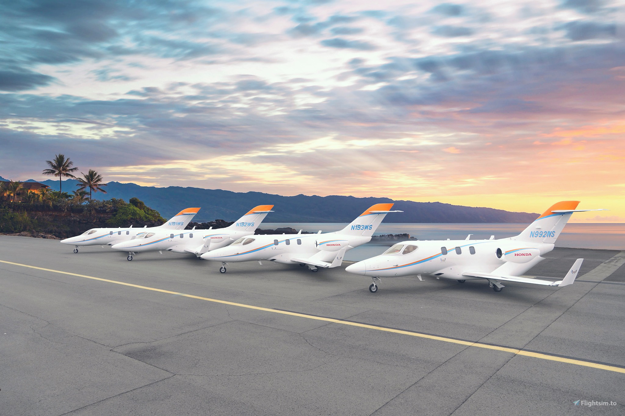 Honda Jet - HEAL - Hawaii Emergency Air Lift for Microsoft Flight