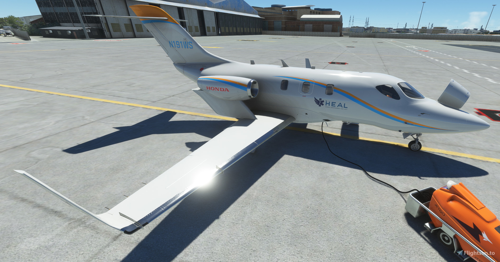 Honda Jet - HEAL - Hawaii Emergency Air Lift for Microsoft Flight