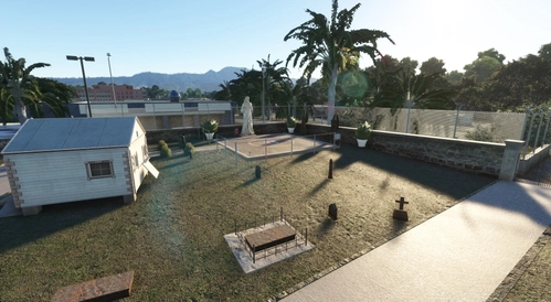 Honolulu Cemetery Helipad