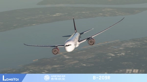 Horizon Sim B787-9  Juneyao Air 吉祥航空 B-209R Genshin 原神号 thumbnail 12