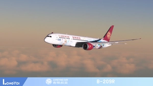 Horizon Sim B787-9  Juneyao Air 吉祥航空 B-209R Genshin 原神号 thumbnail 2