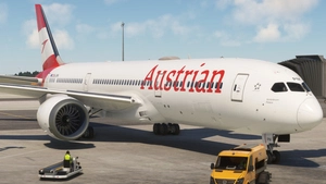 Horizon Sim Boeing B787-9 Austrian Airlines | 4K thumbnail 3