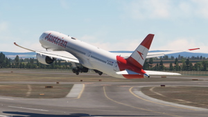 Horizon Sim Boeing B787-9 Austrian Airlines | 4K thumbnail 4
