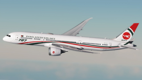 Horizon Sim Boeing B787-9 Biman Bangladesh Airlines | 4K