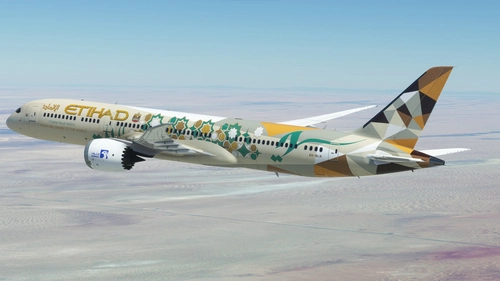 Horizon Simulations 787-9 - Etihad Airways Adnoc "Choose Saudia Arabia" A6-BLN